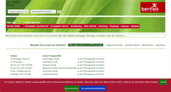 Desktop Screenshot of orthopaedie-berneis.de